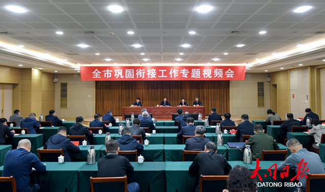 全市鞏固銜接工作專題視頻會召開